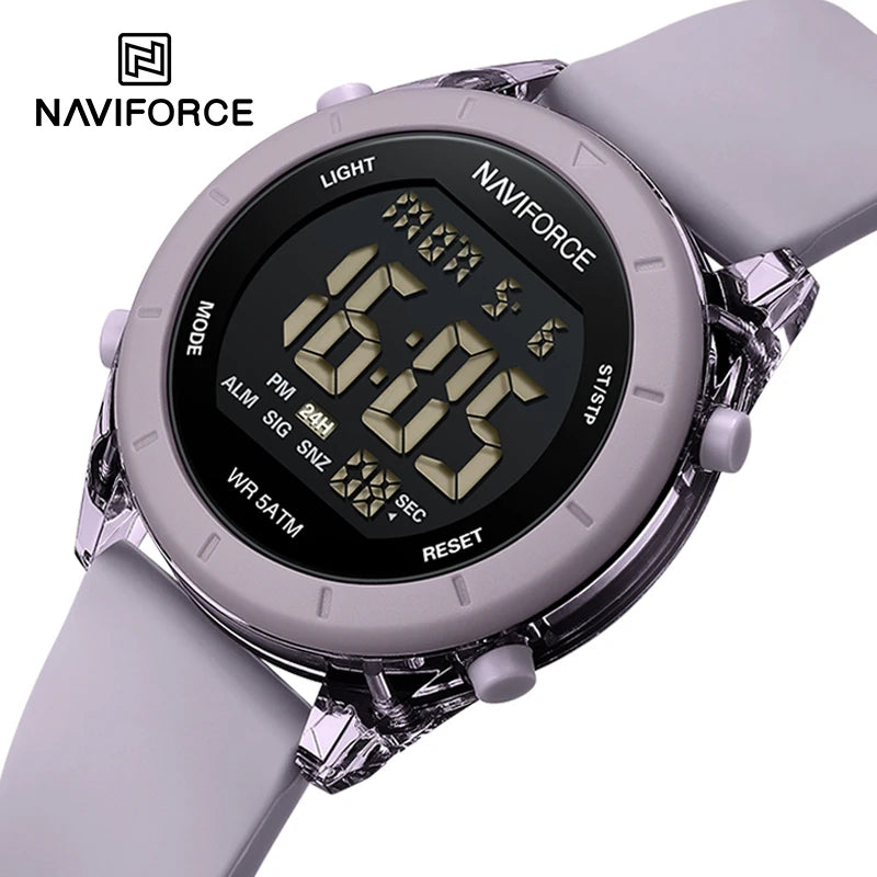 Relógio Feminino NAVIFORCE Casual: Resistente à Água